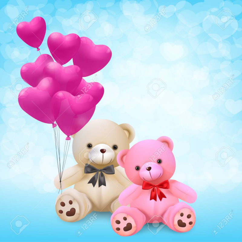 10 Latest Cute Teddy Bear Pics FULL HD 1080p For PC Background 2022 free download cute teddy bear holding pink heart balloons vector and 800x800