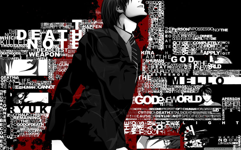 10 New Death Note Backgrounds FULL HD 1920×1080 For PC Desktop 2023 free download death note hd wallpaper background image 2560x1600 id332761 800x500
