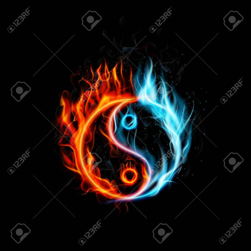 10 Best Yin And Yang Background FULL HD 1920×1080 For PC Desktop 2024 free download fire burning yin yang with black background stock photo picture and 800x800