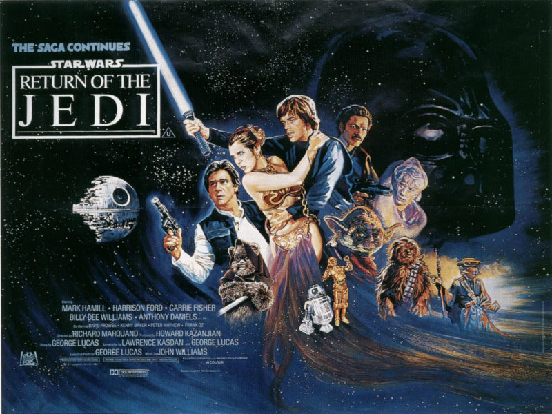 10 Best Star Wars Movie Poster Wallpaper FULL HD 1080p For PC Desktop 2022 free download star wars episode vi return of the jedi wallpaper and hintergrund 800x600