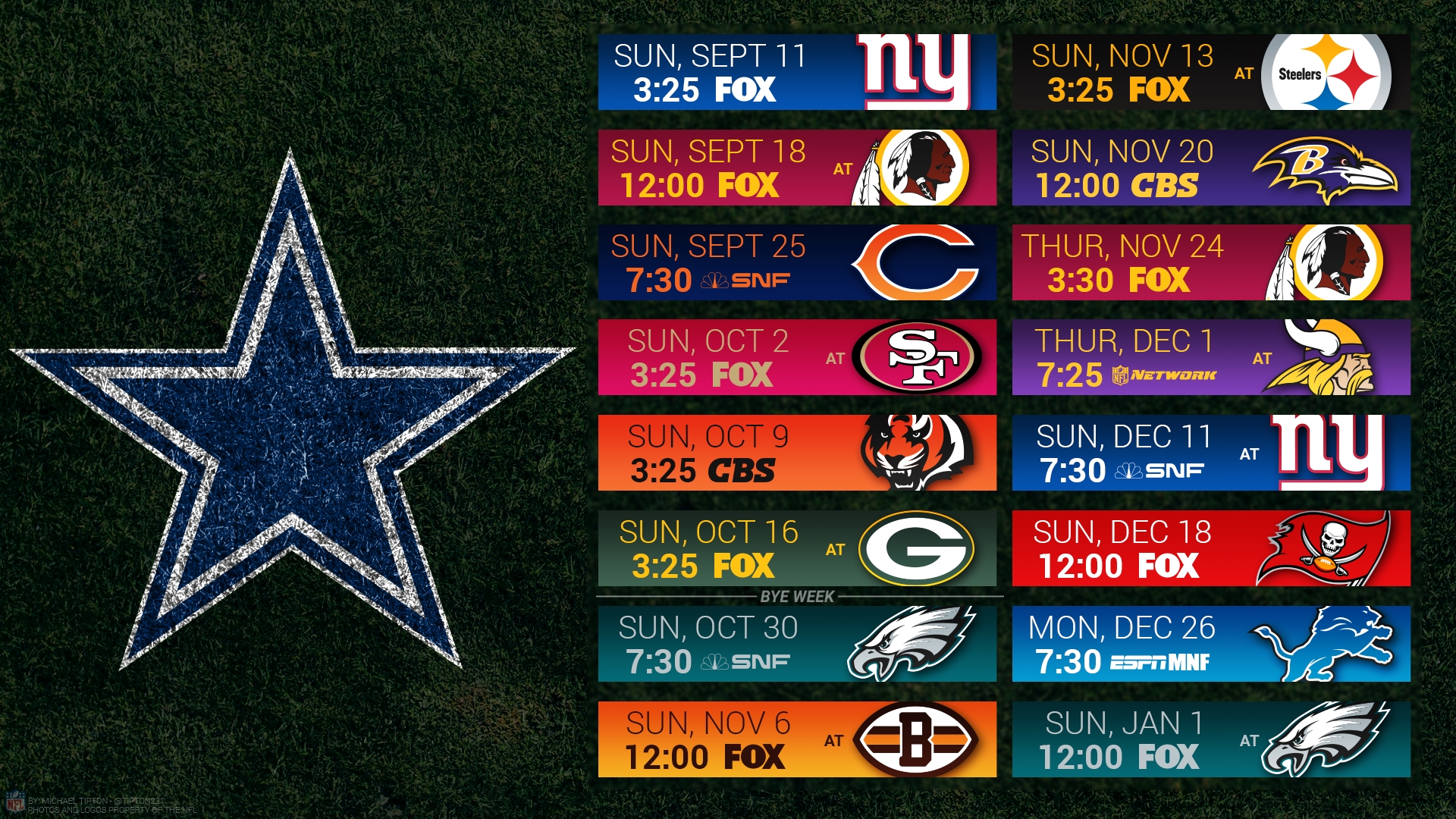 10 New Dallas Cowboys Wallpaper Schedule FULL HD 1920×1080 For PC Background