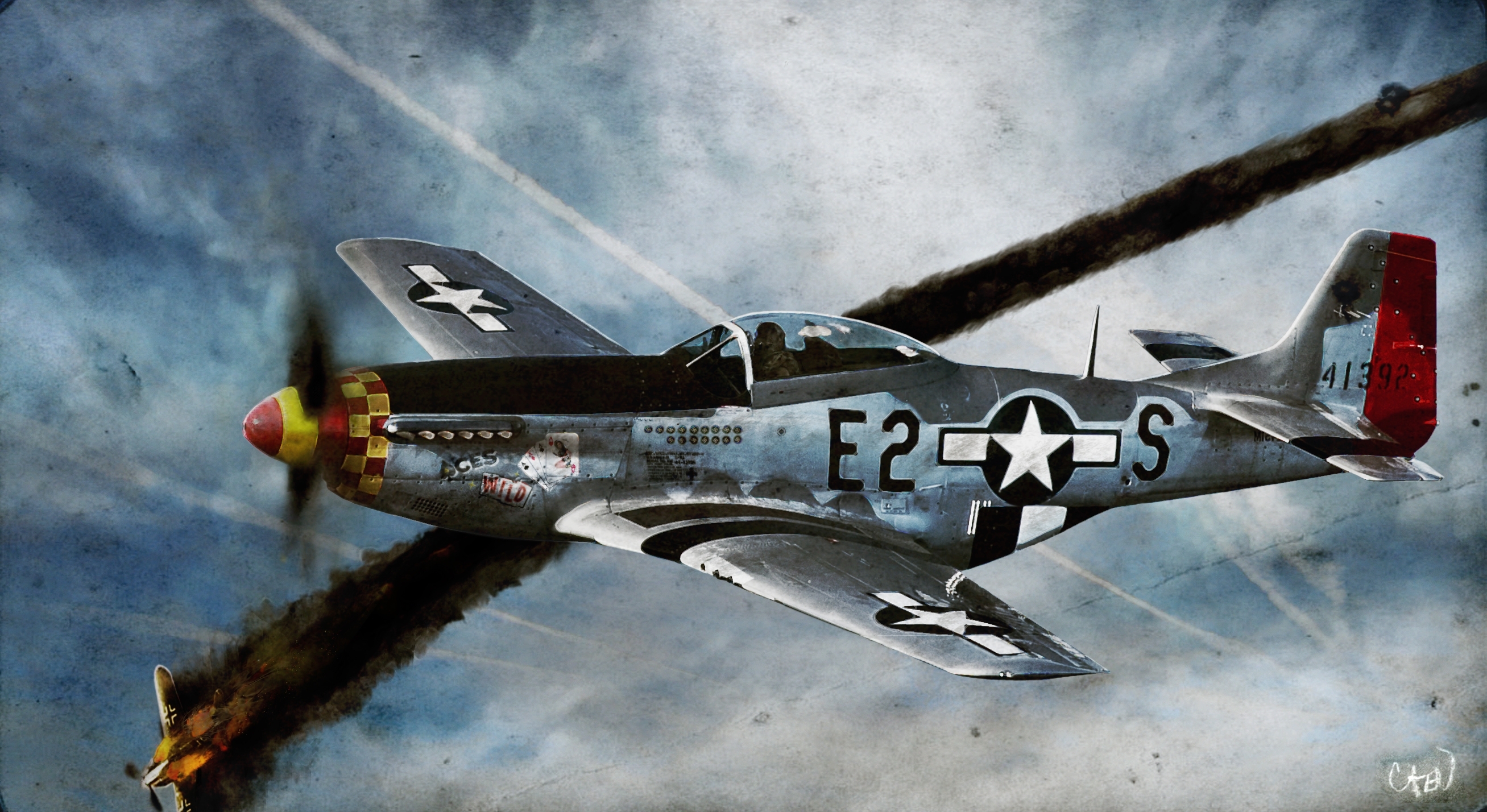 10 New P 51 Mustang Background FULL HD 1920×1080 For PC Desktop