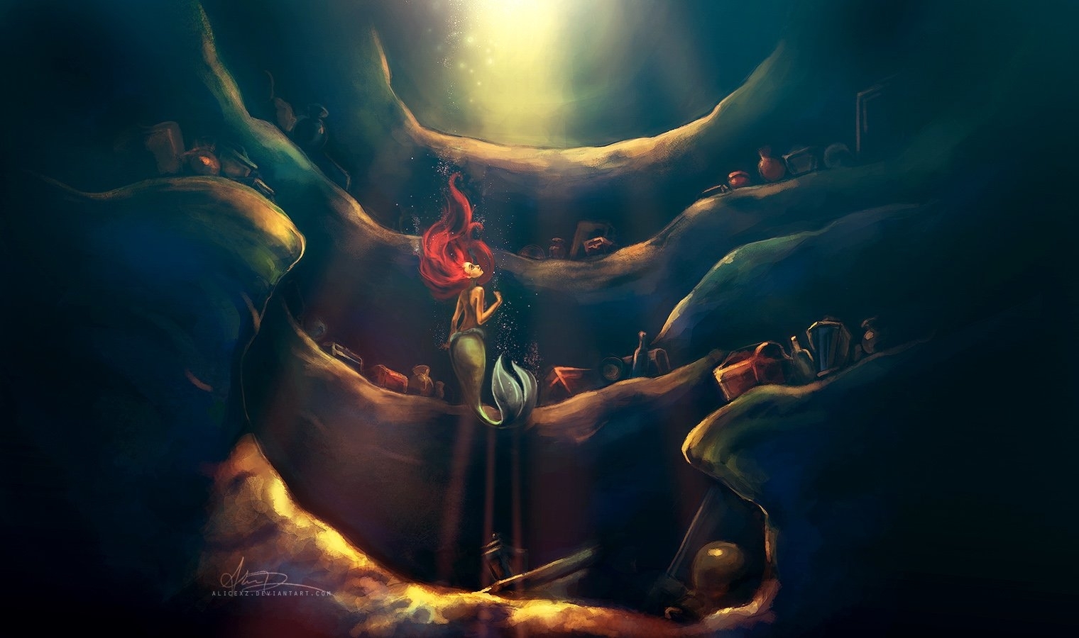 60 the little mermaid hd wallpapers | background images - wallpaper
