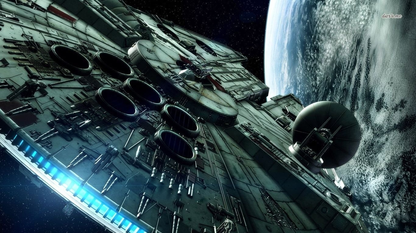 73 millennium falcon hd wallpapers | background images - wallpaper abyss