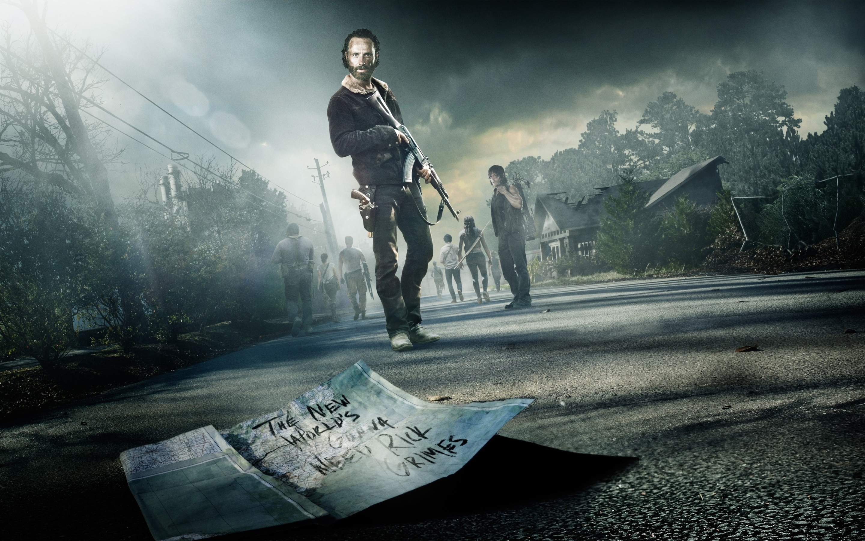 761 the walking dead hd wallpapers | background images - wallpaper abyss