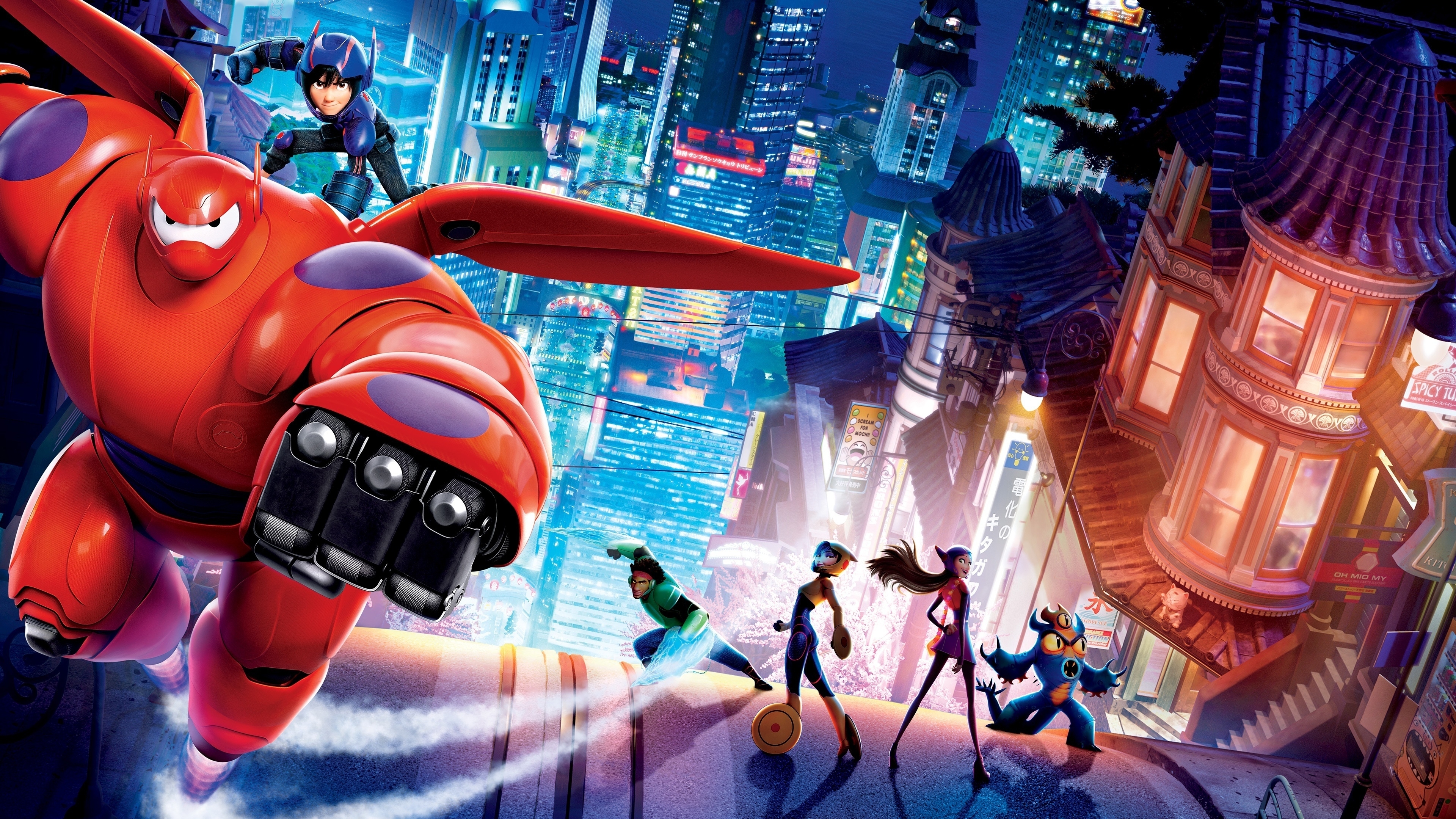 84 big hero 6 hd wallpapers | background images - wallpaper abyss