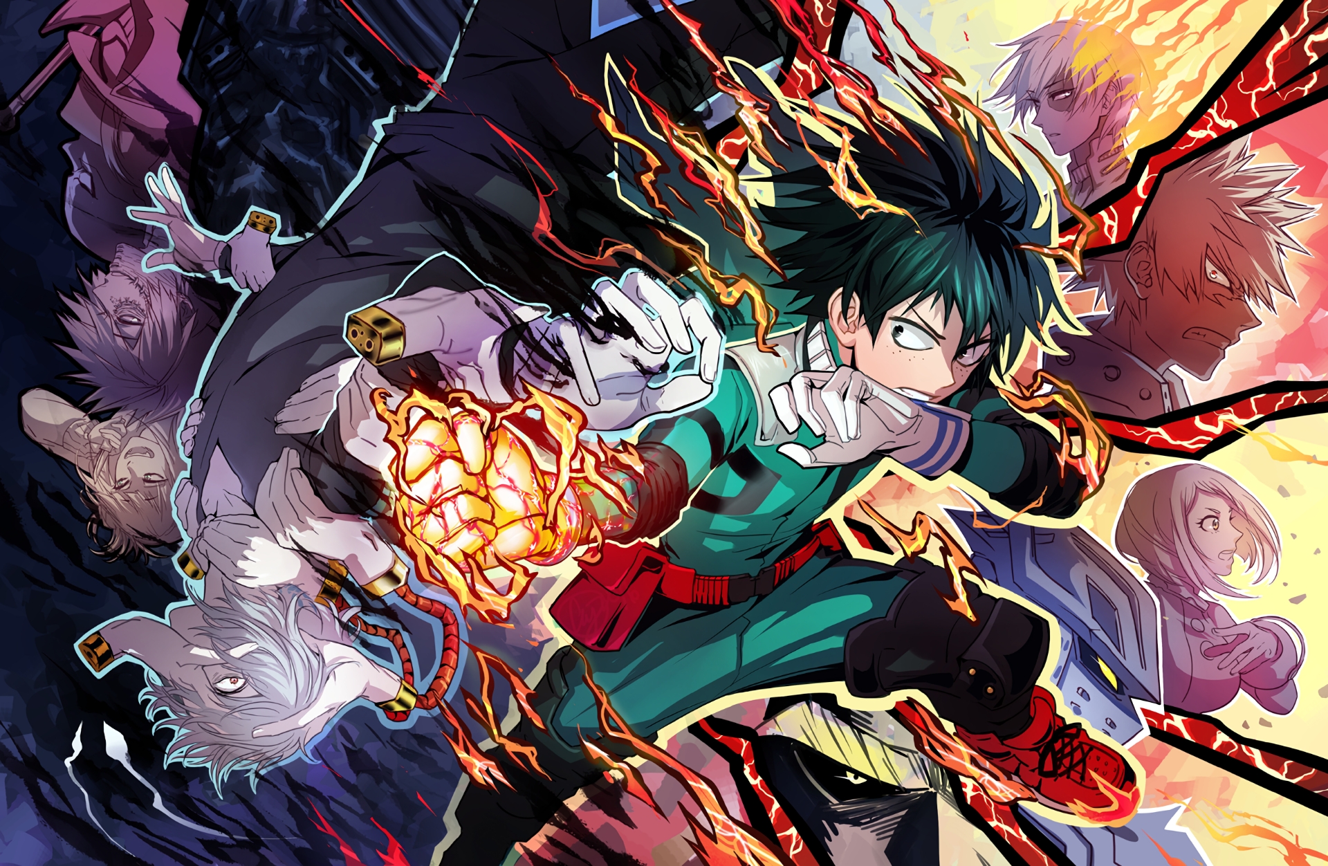 987 my hero academia hd wallpapers | background images - wallpaper abyss