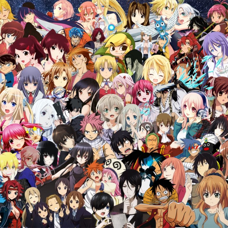 10 Latest All Anime Main Characters Wallpaper FULL HD 1080p For PC Background 2022 free download all anime characters wallpaper together wallpapers hd wallfem 800x800