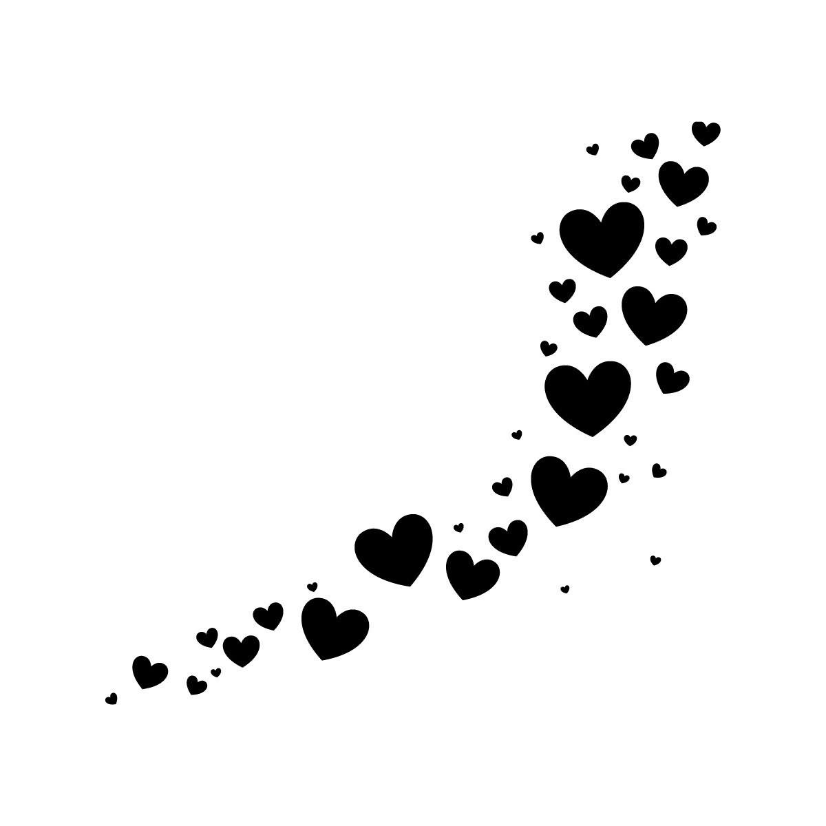10 New Black And White Heart Background FULL HD 1920×1080 For PC