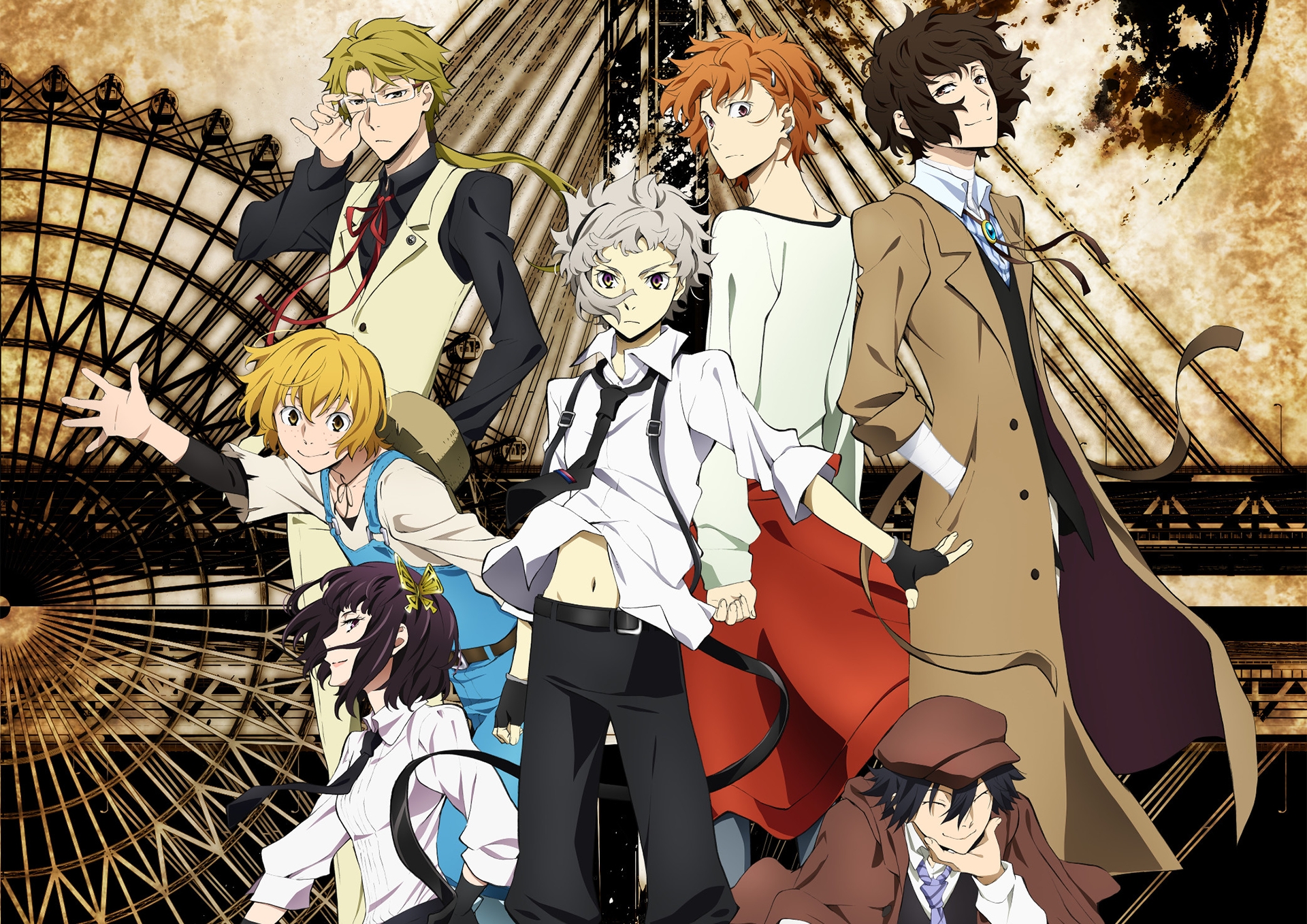 10 Latest Bungo Stray Dogs Wallpaper FULL HD 1920×1080 For PC Background