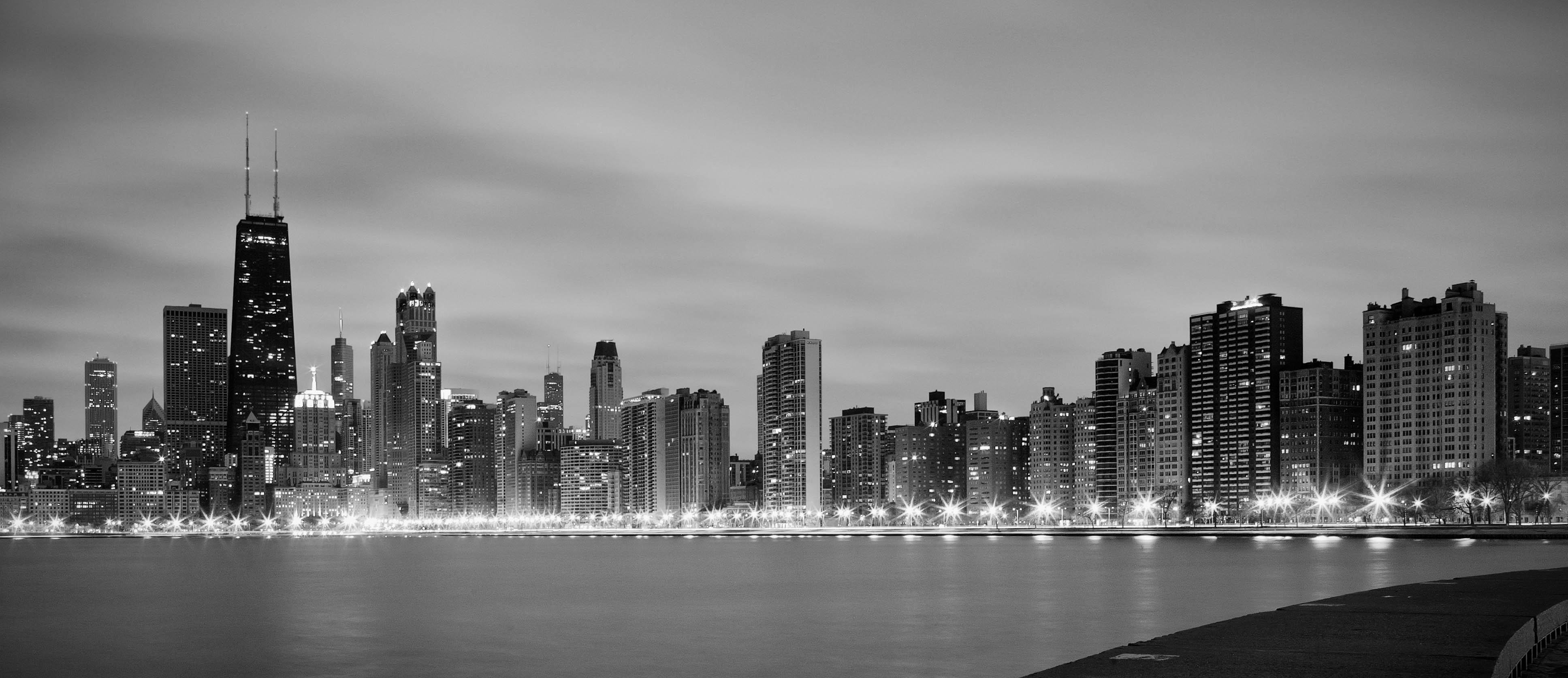 chicago skyline backgrounds - wallpaper cave