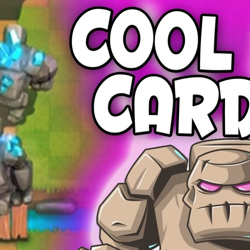 10 Top Cool Clash Royale Pictures FULL HD 1080p For PC Desktop 2023 free download clash royale coolest card in the game new golem artwork youtube 800x800