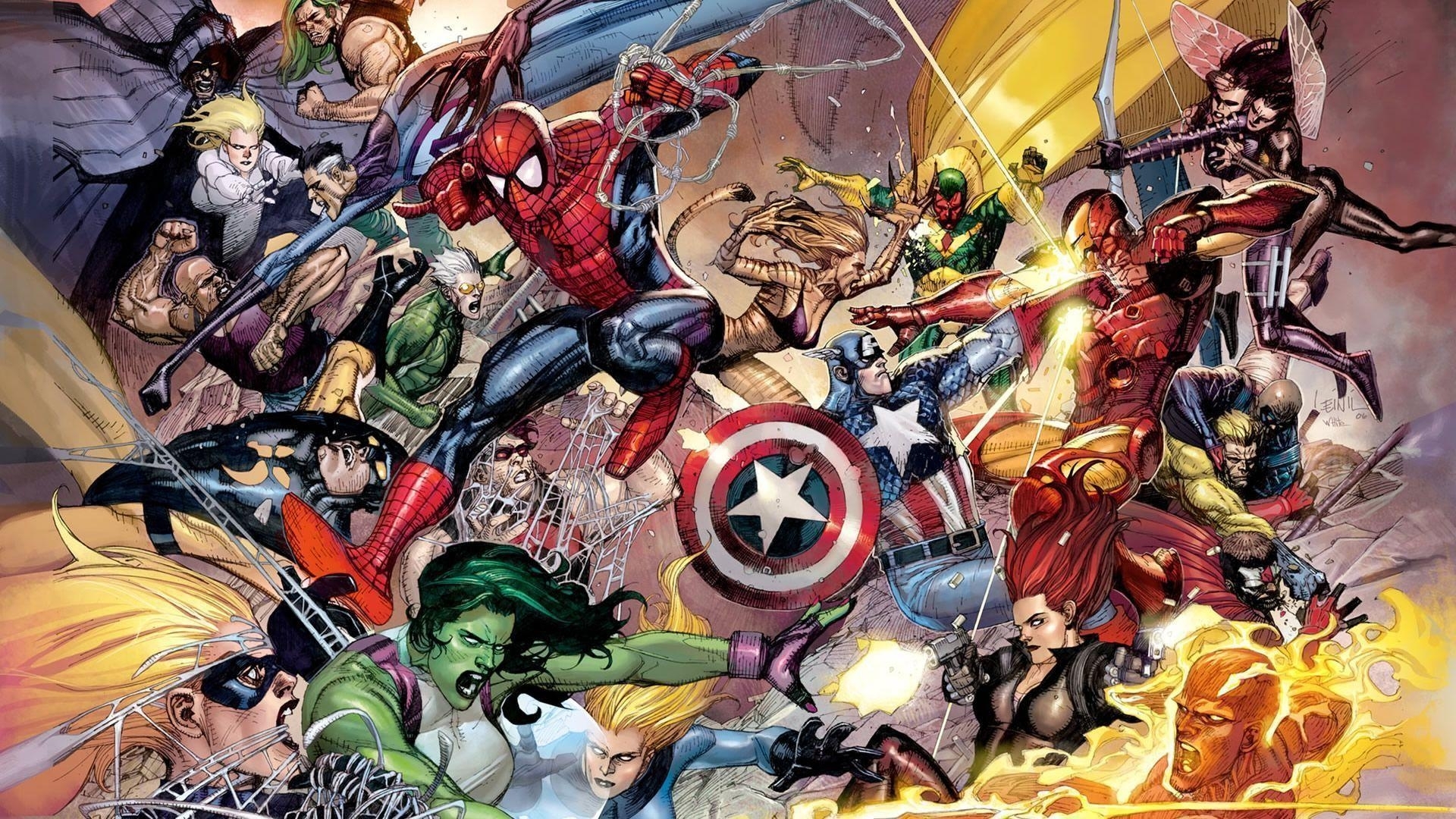 10 Best Hd Comic Book Wallpapers FULL HD 1920×1080 For PC Background