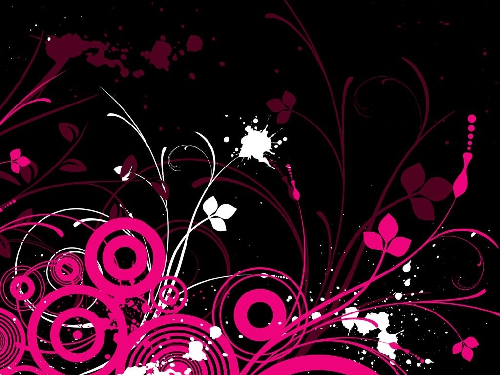 10 New Black And Pink Hd Wallpaper FULL HD 1920×1080 For PC Desktop