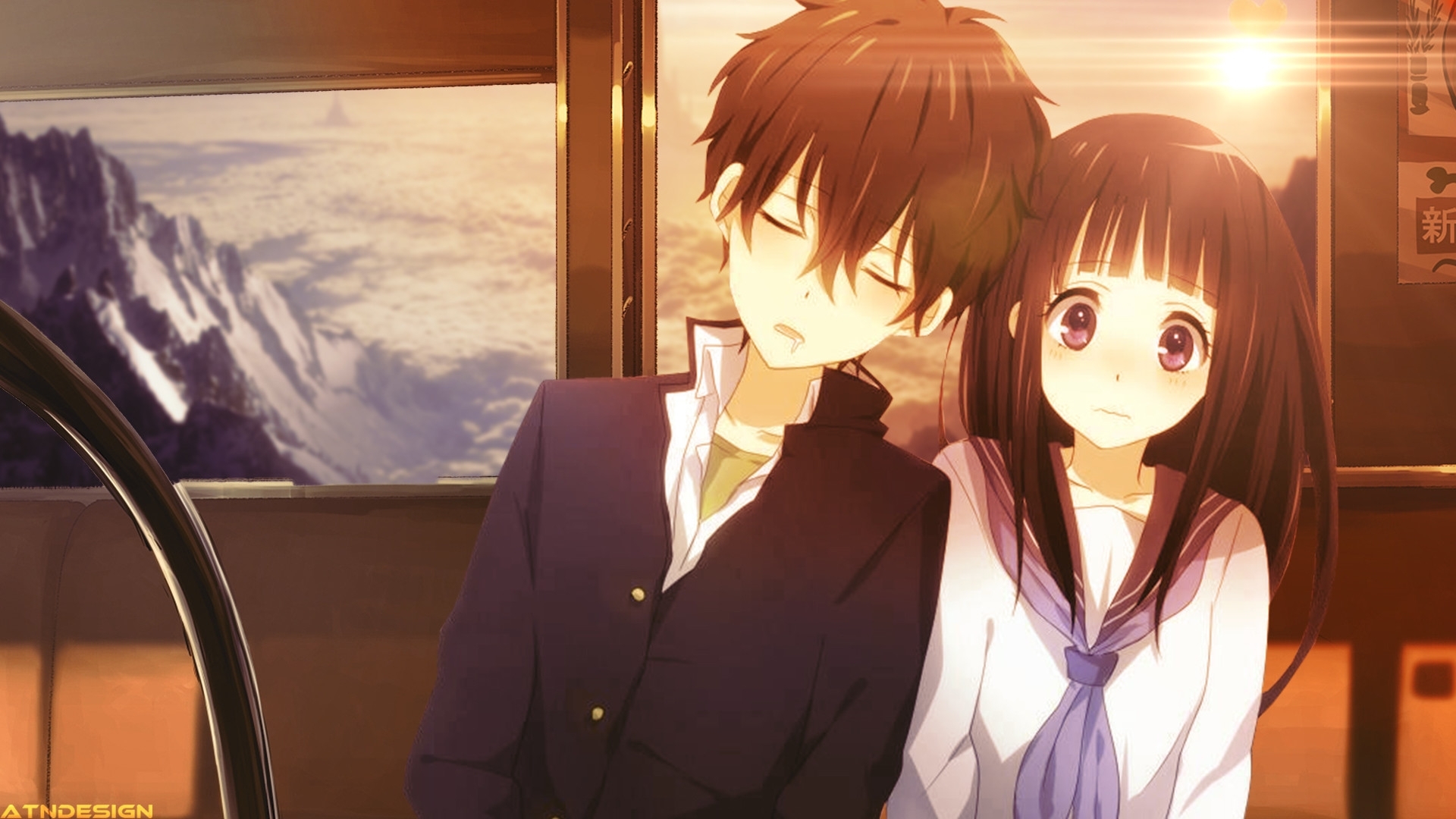 cute anime couple wallpaper (70+ images)