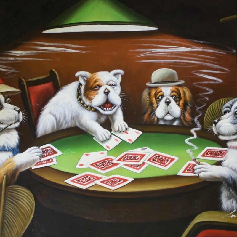 10 New Pictures Of Dogs Playing Cards FULL HD 1080p For PC Desktop 2022 free download dogs playing poker a vr to bcp81 youtube 800x800