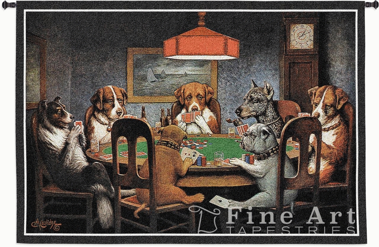 10 New Pictures Of Dogs Playing Cards FULL HD 1080p For PC Desktop 2023
