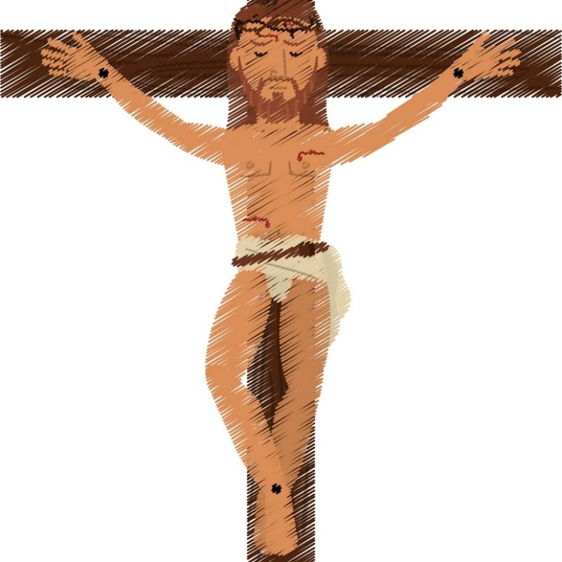 10 Top Jesus Christ Crucified Images FULL HD 1920×1080 For PC Background 2022 free download drawing jesus christ crucified image royalty free vector 800x800