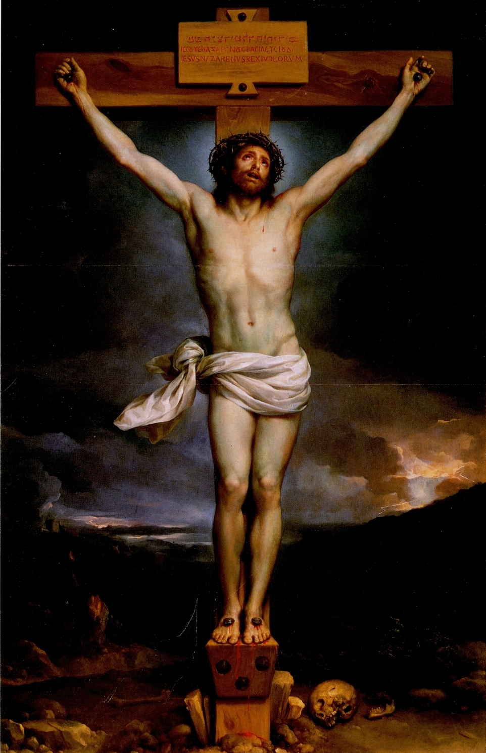 epph | mengs' christ on the cross (1761-9), goya's and francis