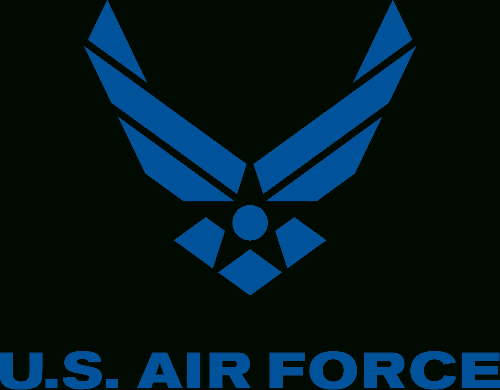 file:us air force logo solid colour.svg - wikimedia commons
