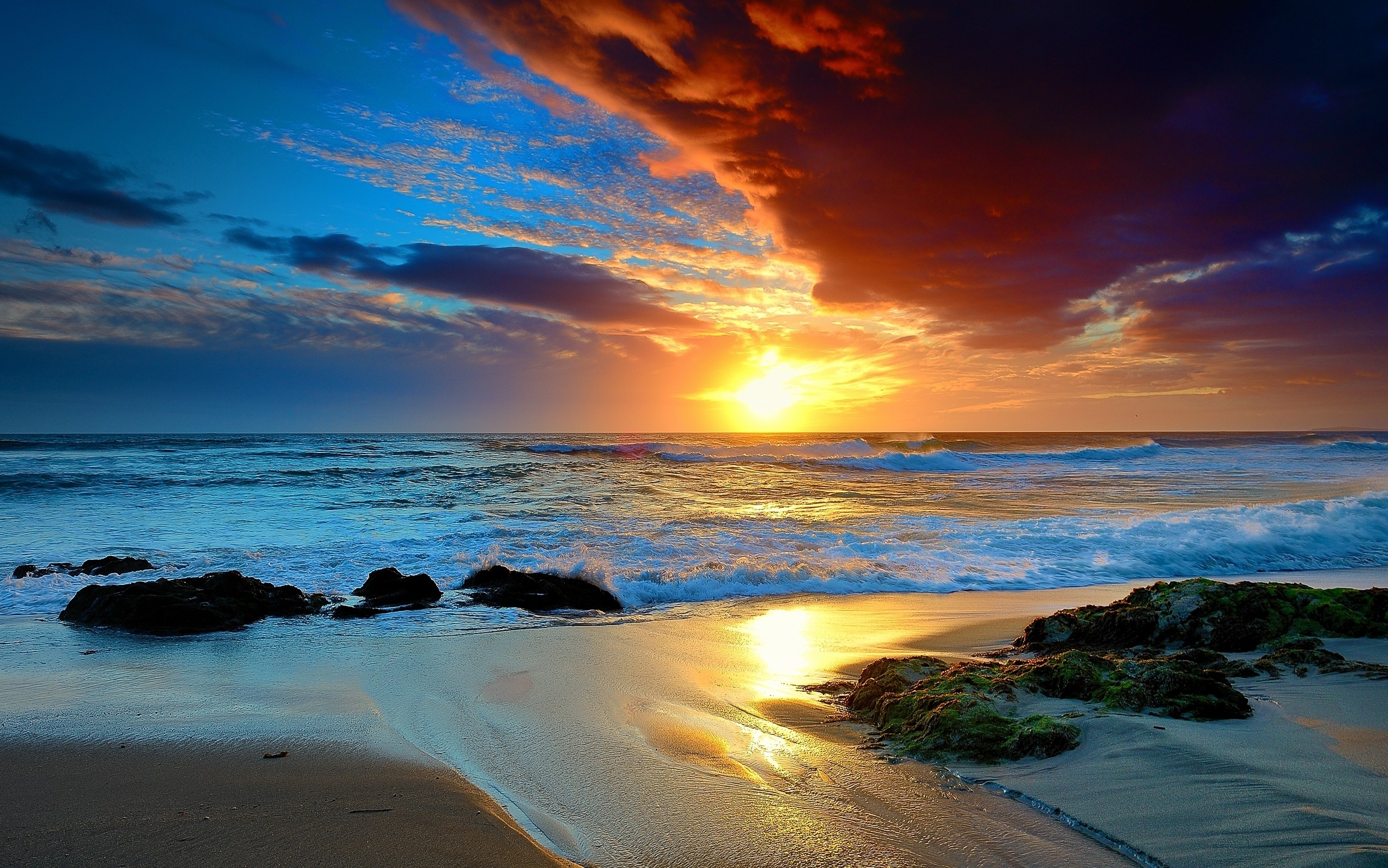 10 Best Beach Sunset Desktop Backgrounds FULL HD 1920×1080 For PC Desktop