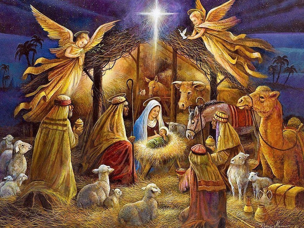 free christmas nativity wallpapers - wallpaper cave