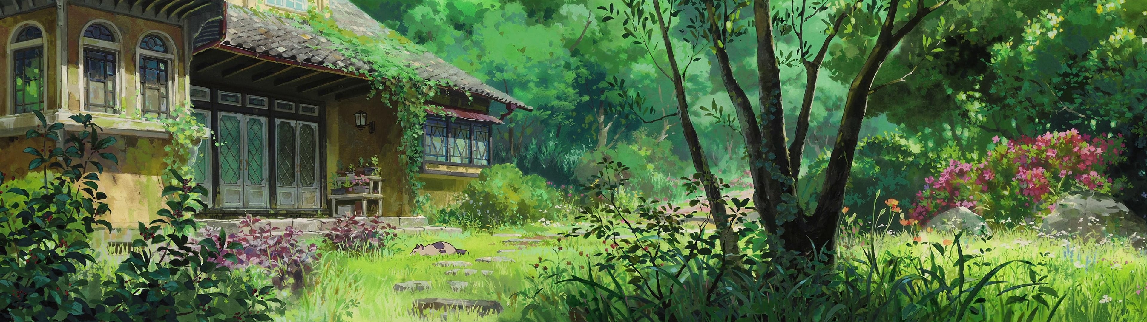 10 Most Popular Studio Ghibli Dual Monitor Wallpaper FULL HD 1920×1080 For PC Desktop