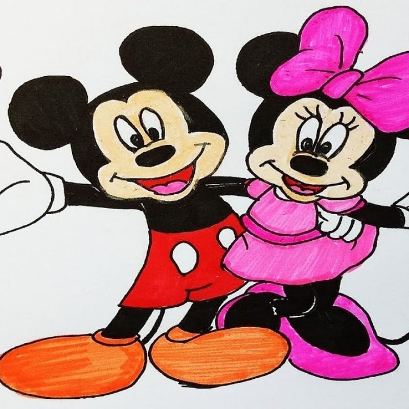 10 Top Images Of Mickey Mouse And Minnie Mouse FULL HD 1080p For PC Desktop 2023 free download how to draw mickey mouse and minnie mouse stepstepeasy draw 800x800