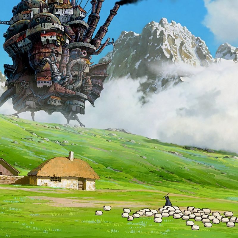 10 Latest Howl's Moving Castle Wallpaper Widescreen FULL HD 1080p For PC Background 2024 free download howls moving castle full hd wallpaper and background image 800x800