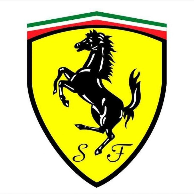 10 Best Ferrari Logo High Resolution FULL HD 1080p For PC Background 2022 free download imagen simbolica puesto que dota de un referente real caballo y de 800x800
