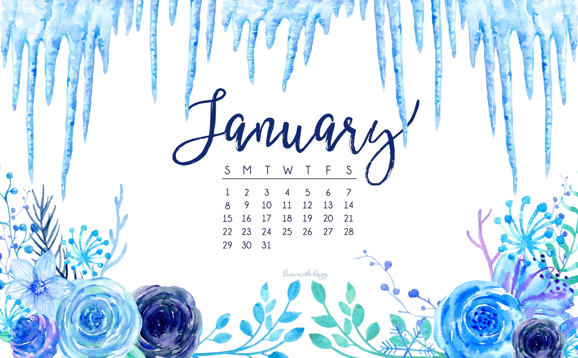 10 Most Popular January 2017 Desktop Calendar Wallpaper FULL HD 1080p For PC Desktop