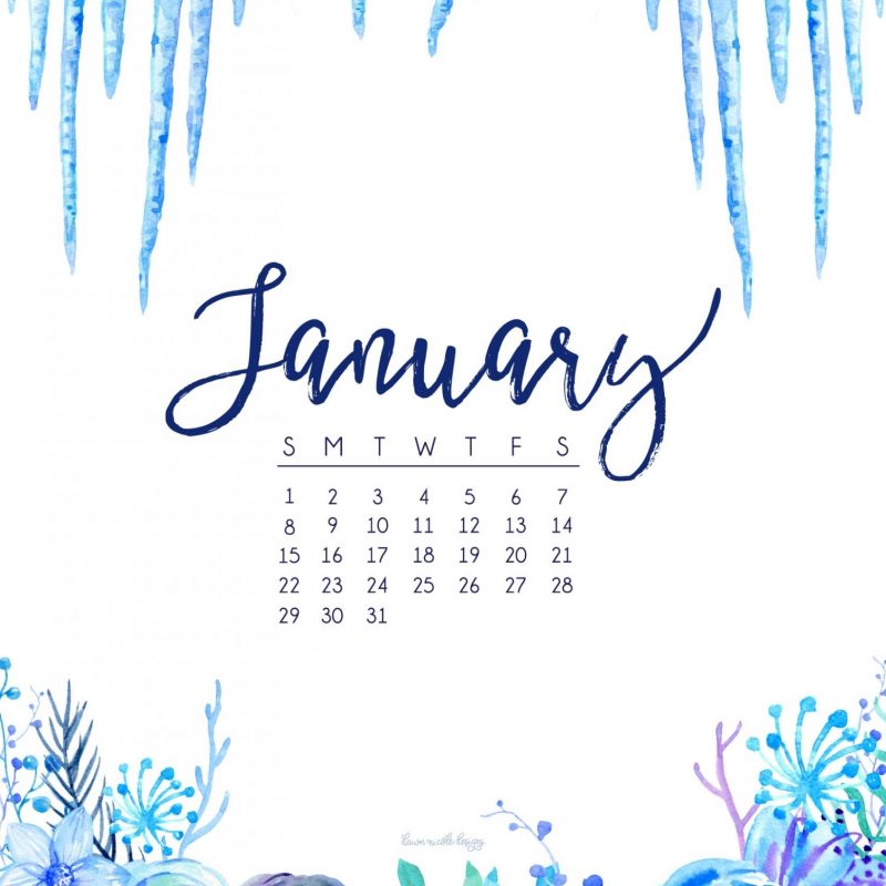 10 New January 2017 Calendar Wallpaper FULL HD 1080p For PC Desktop 2024 free download january 2017 calendar tech pretties dawn nicole designs 800x800