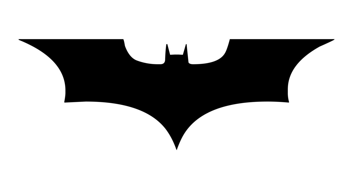 large dark knight batman logo wall decor/sticker free shipping