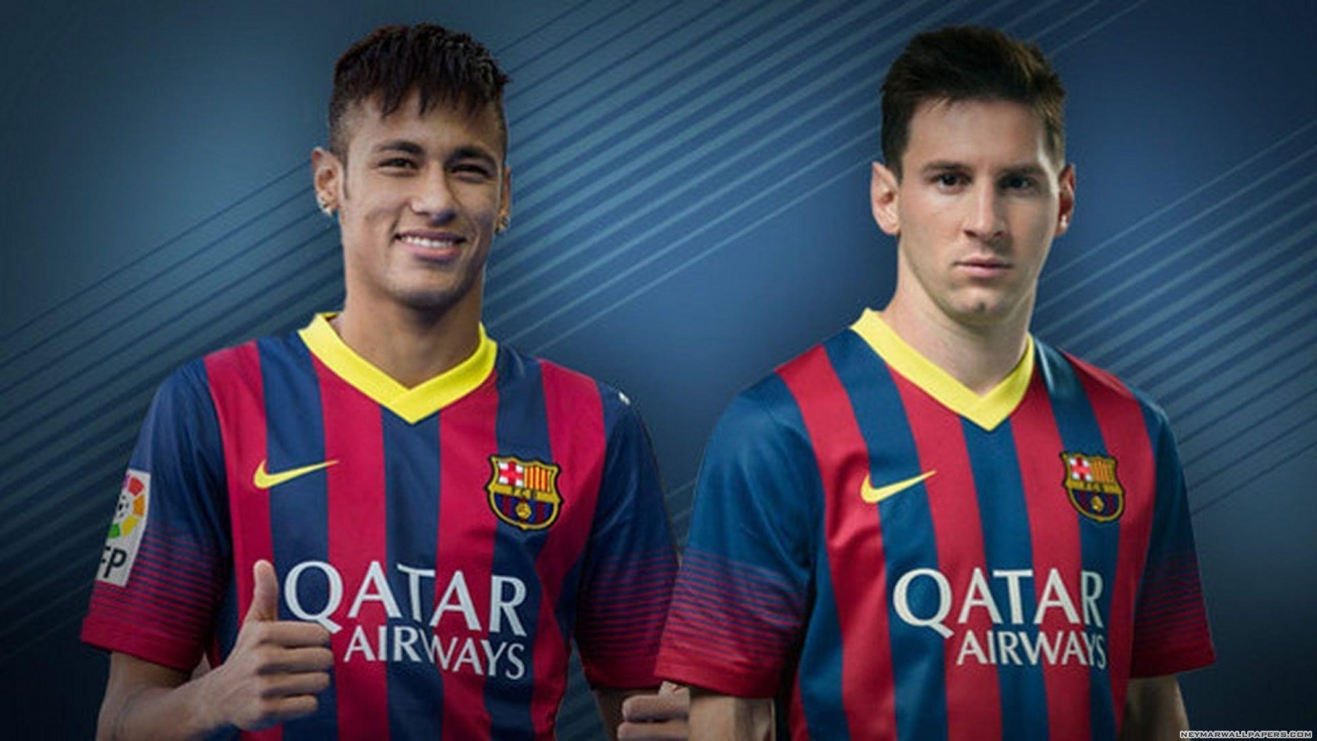10 Latest Neymar And Messi Wallpaper 2014 FULL HD 1920×1080 For PC Desktop