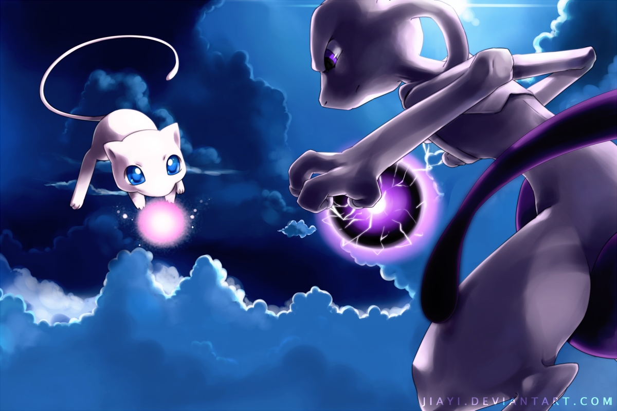 mew (pokemon) images mew vs mewtwo hd wallpaper and background