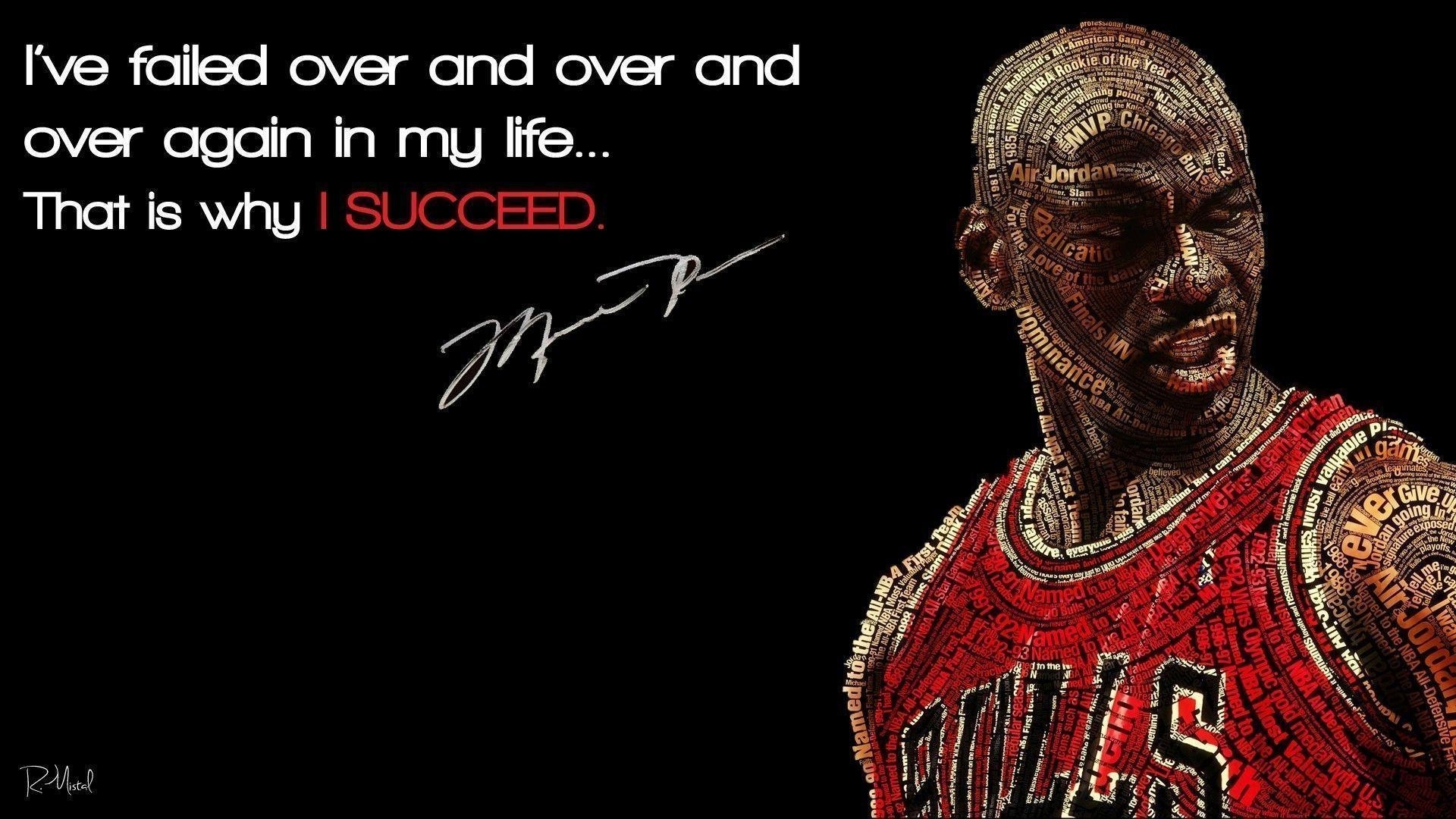 10 Most Popular Michael Jordan Quotes Wallpaper FULL HD 1080p For PC Desktop