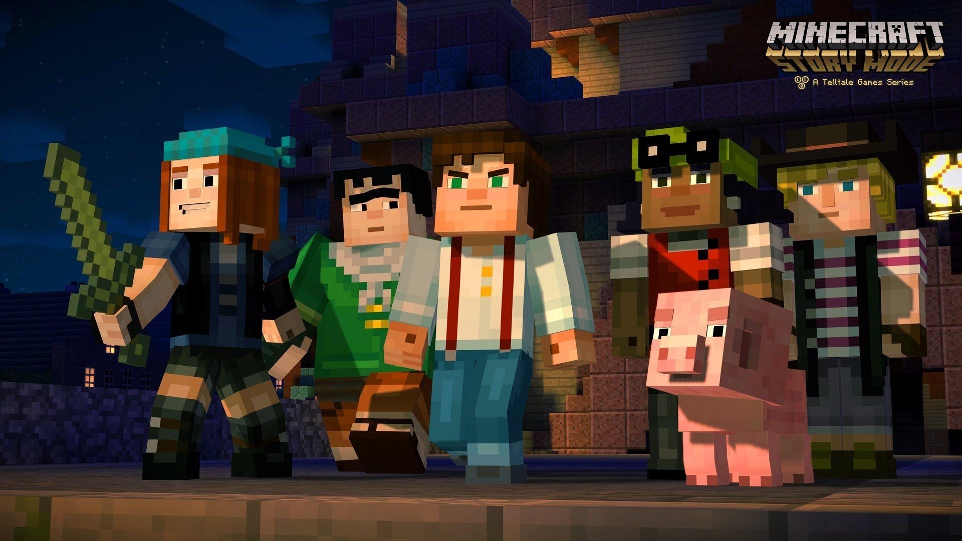 10 Most Popular Minecraft Story Mode Wallpapers FULL HD 1080p For PC Background