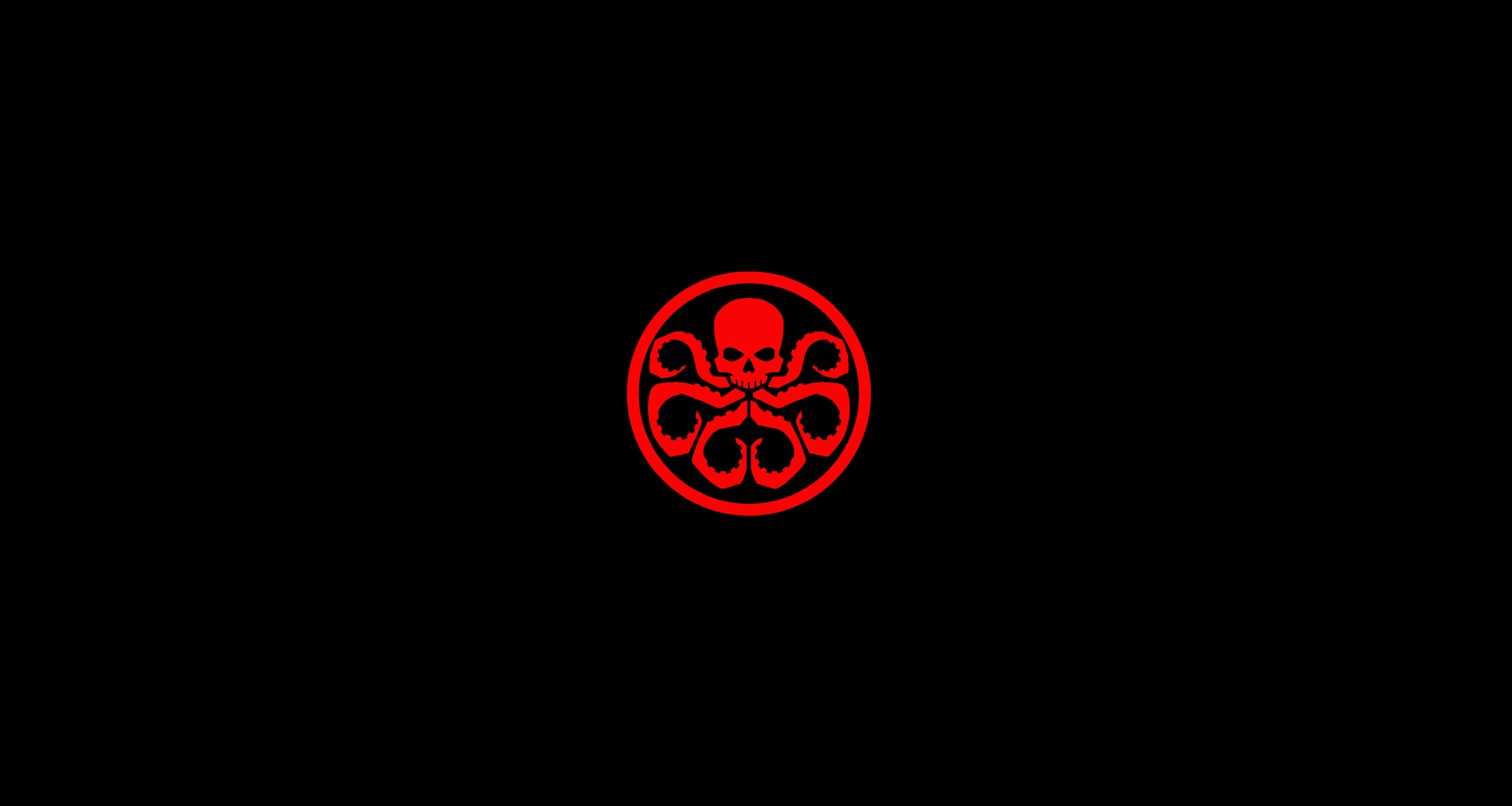 minimalistic hydra (marvel) wallpaper i made after not finding one i