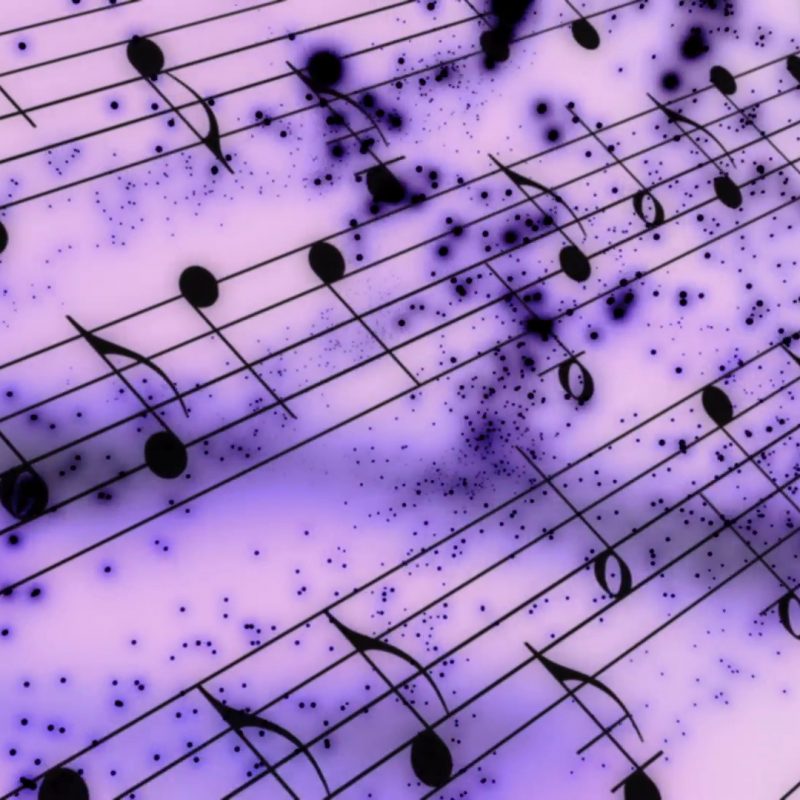 10 Best Purple Music Notes Wallpaper FULL HD 1080p For PC Background 2023 free download music notes and particles loop motion background videoblocks 800x800