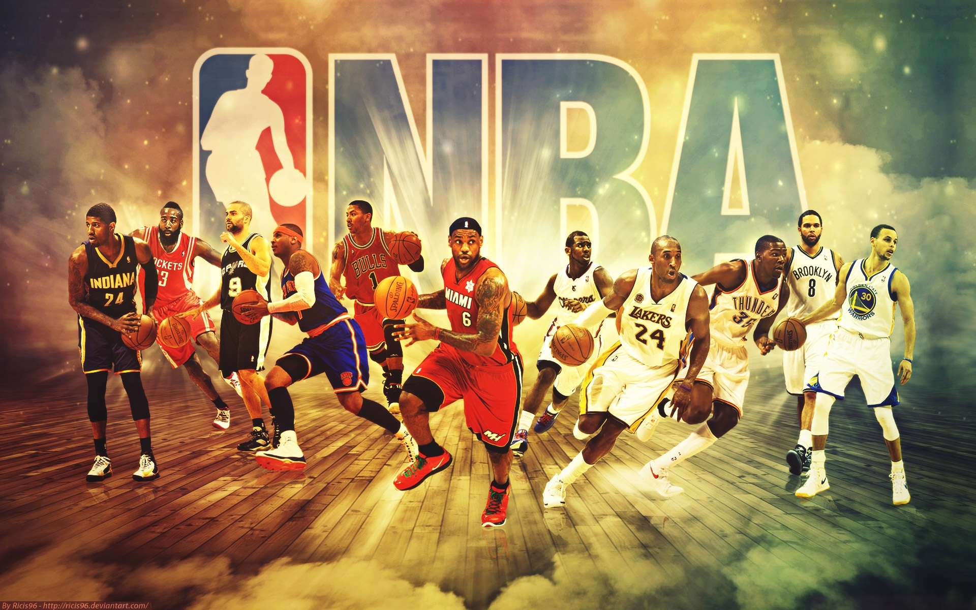 10 Top Wallpapers Of Basketball Players FULL HD 1080p For PC Desktop