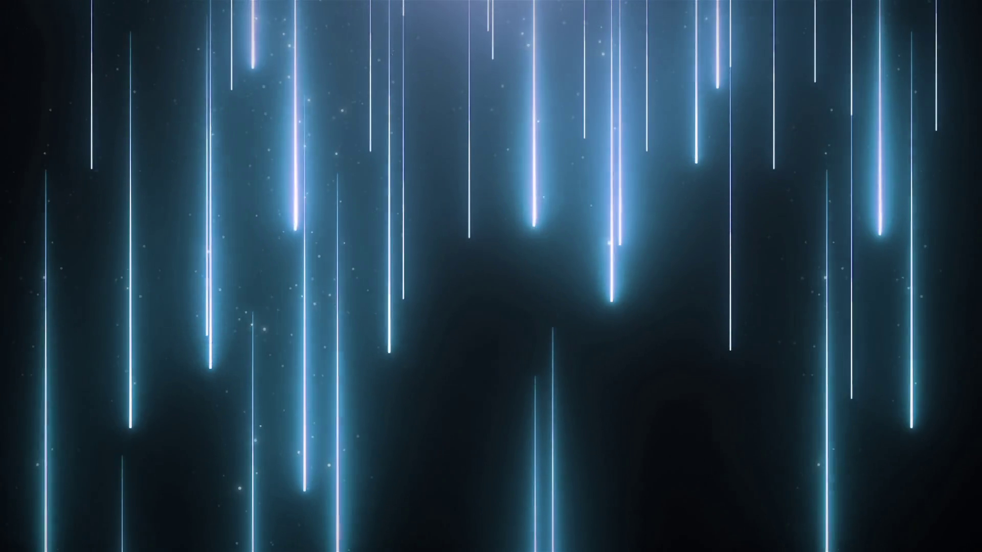 neon blue animation vj background with shiny particles motion