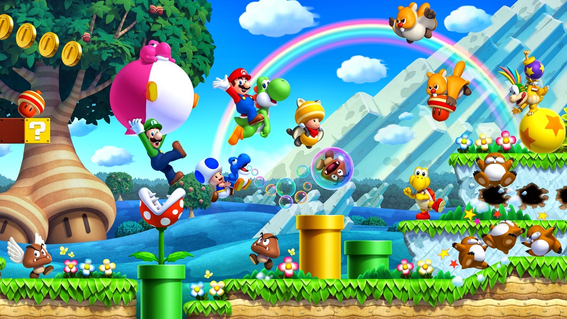 10 Latest Super Mario Bros Wallpaper Hd FULL HD 1080p For PC Desktop