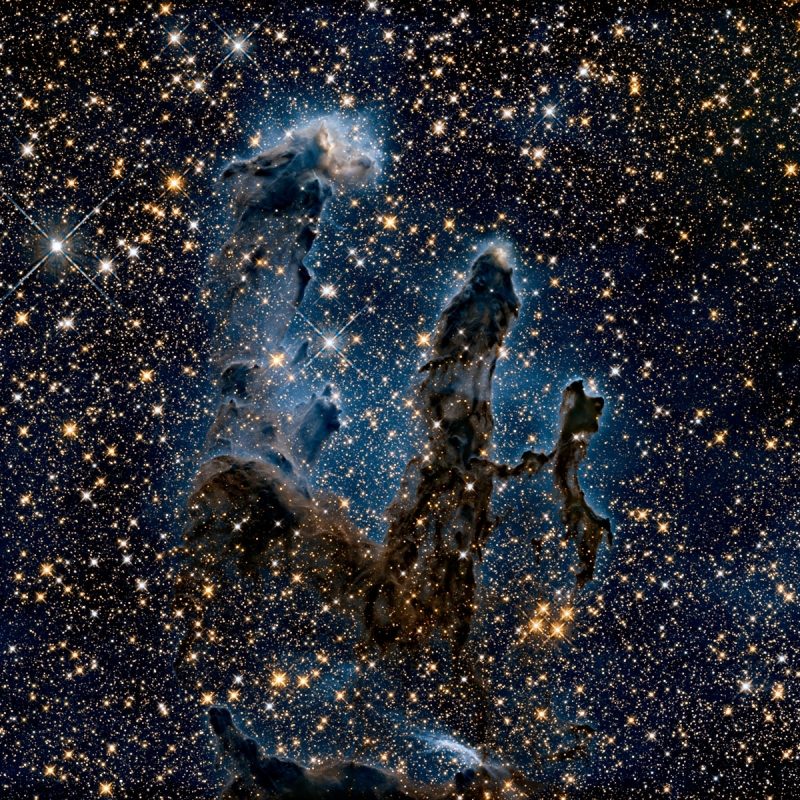 10 New Pillars Of Creation Wallpaper FULL HD 1080p For PC Background 2022 free download new view of the pillars of creation infrared esa hubble 800x800