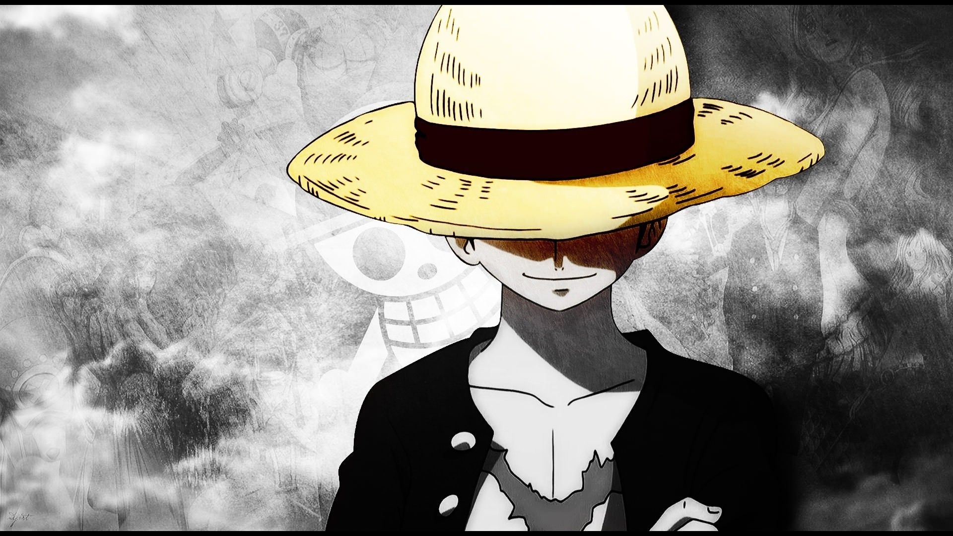  Wallpaper  One Piece Hitam  Top Anime  Wallpaper 