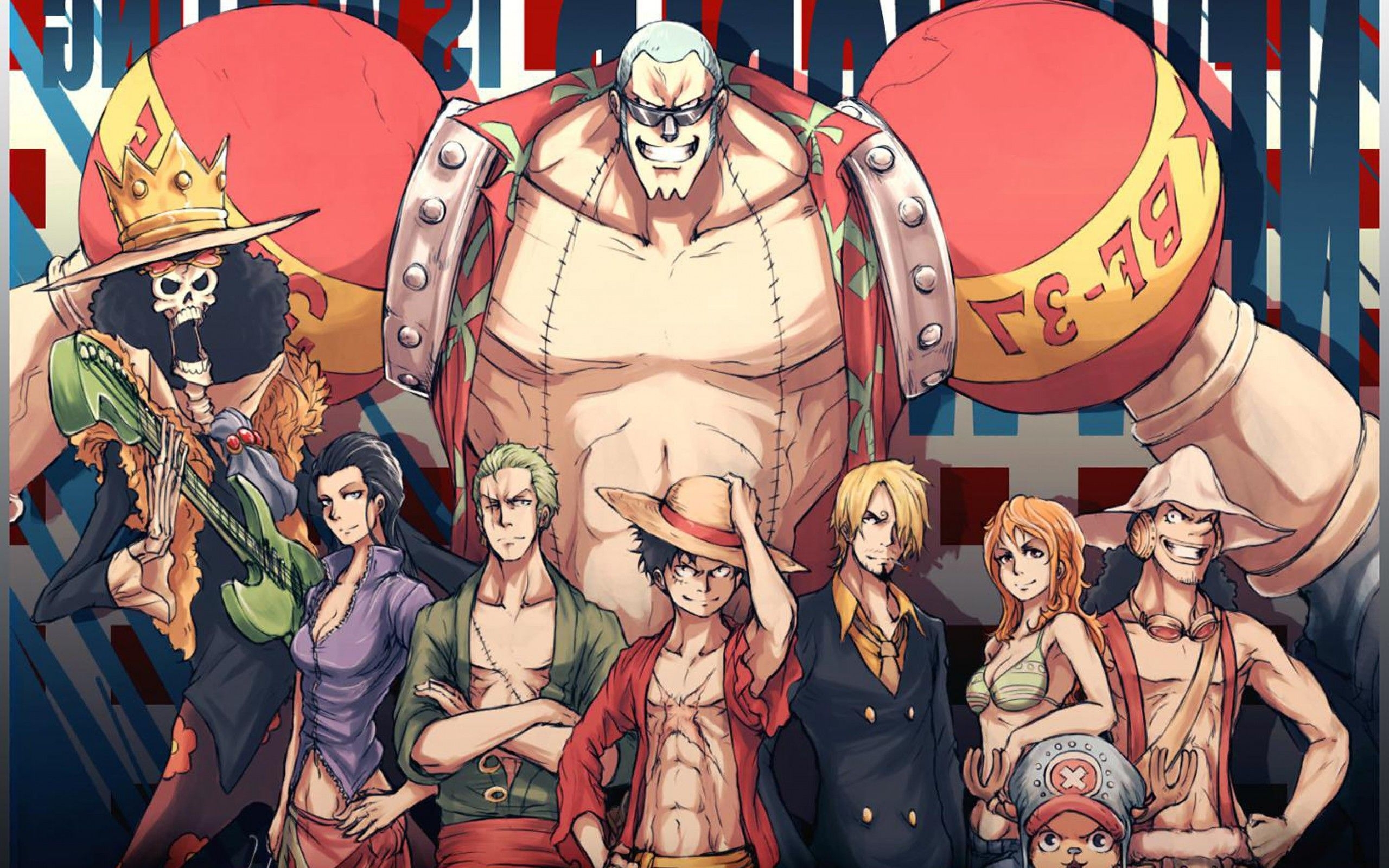 10 Latest One Piece Whole Crew FULL HD 1920×1080 For PC Desktop