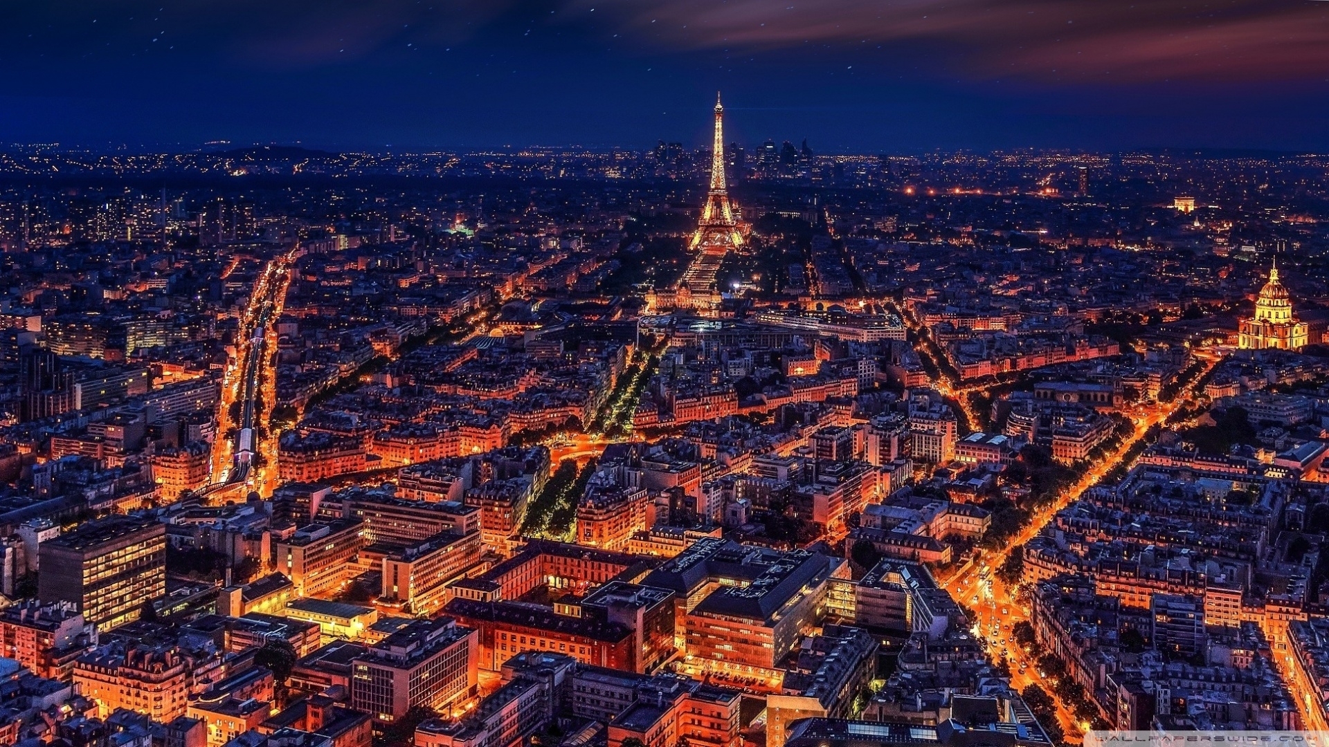 10 Most Popular Paris At Night Wallpaper Widescreen FULL HD 1080p For PC Desktop