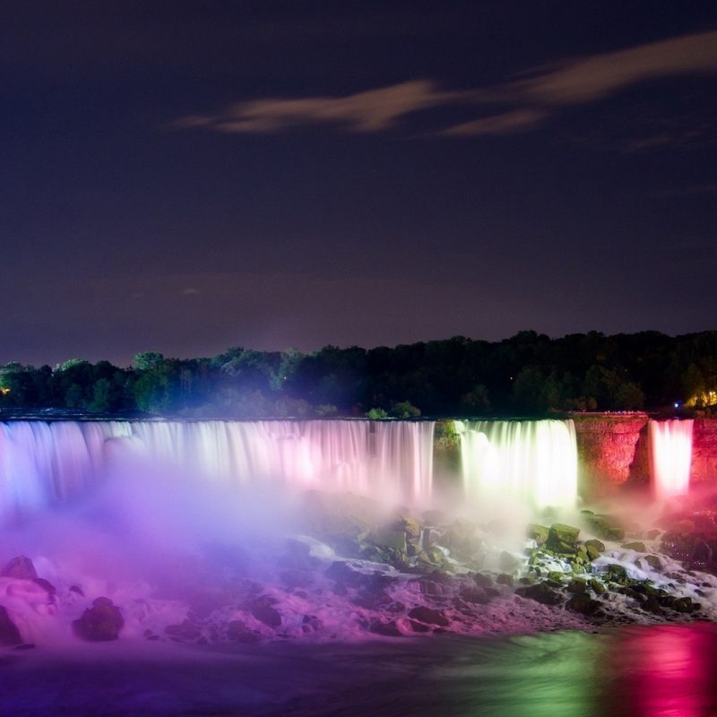 10 Most Popular Niagara Falls At Night Hd FULL HD 1920×1080 For PC Desktop 2024 free download paysages legers nuit niagara falls couleurs de cascades papier peint 800x800