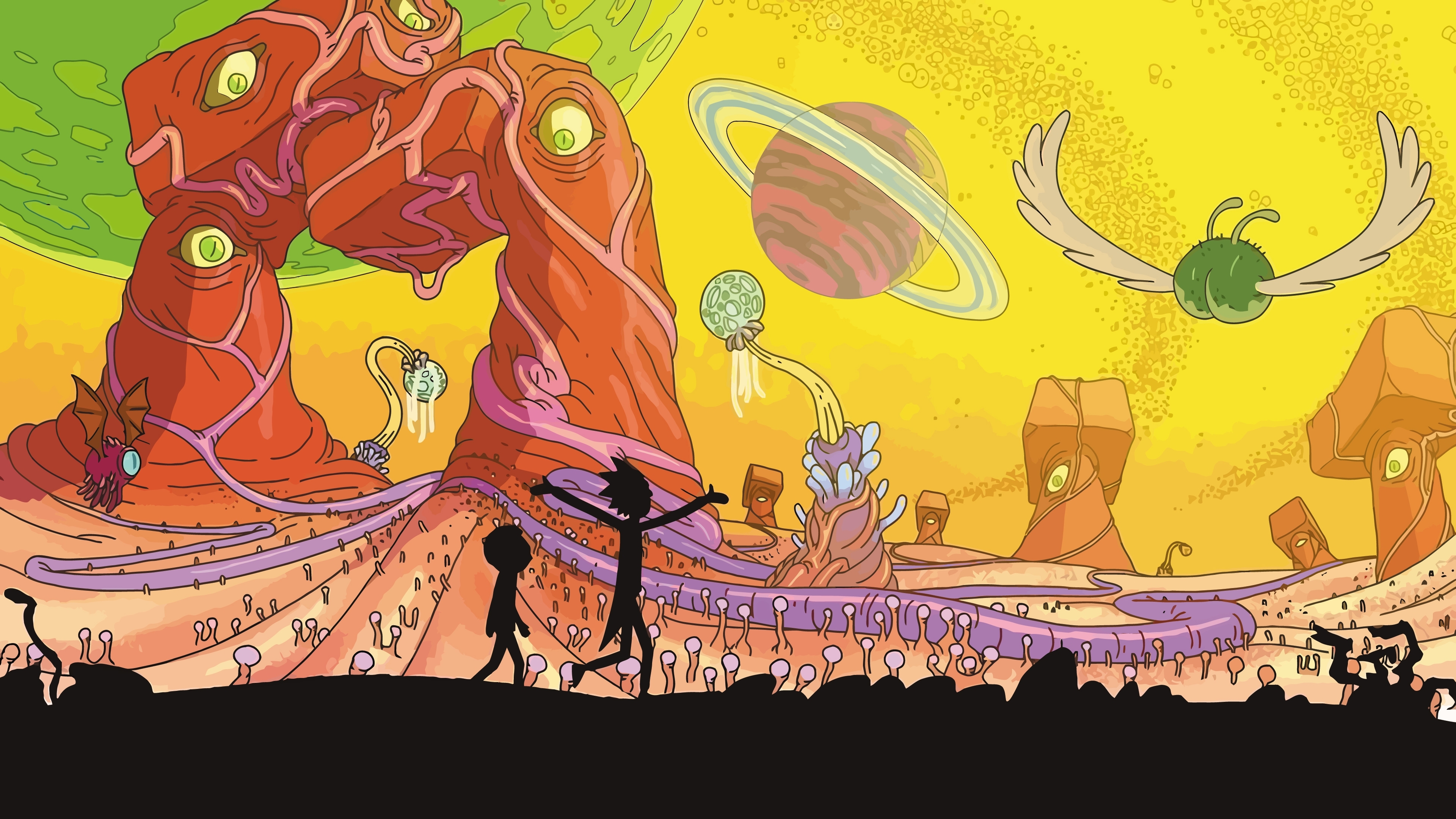 10 Top 4K Rick And Morty Wallpaper FULL HD 1920×1080 For PC Background