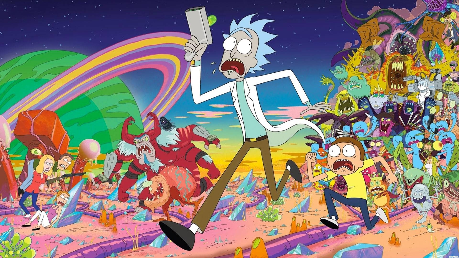10 Best Rick And Morty Wallpaper Hd FULL HD 1080p For PC Background