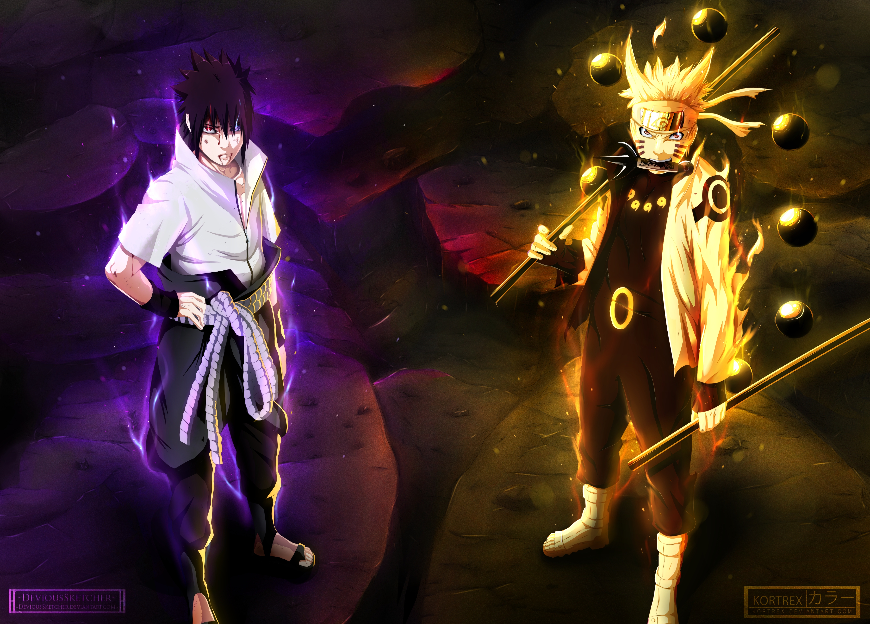 10 New Sasuke And Naruto Wallpaper FULL HD 1080p For PC Background